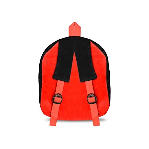 blue tree Cute Kids Backpack Toddler Bag Plush Animal Cartoon Mini Travel Bag for Baby Girl Boy 1-5 Years (Spinner Black, Black, Small) - Image 3