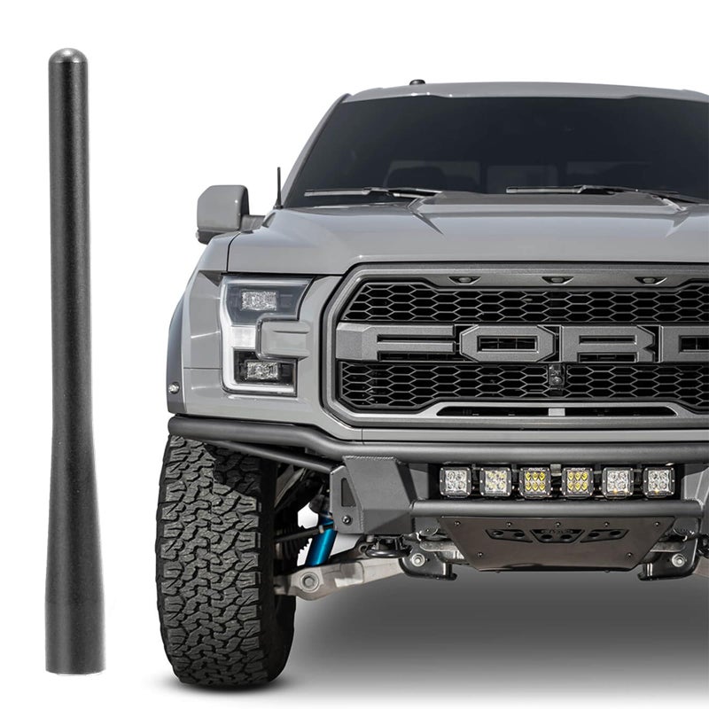 VOFONO 45 Inch Short Antenna for Ford F150 20092026 Aluminum Antenna F150 Accessories Ford F150 Raptor Lightning 20172026 F250 F350 Pickup Truck Replacement Antenna - Image 2