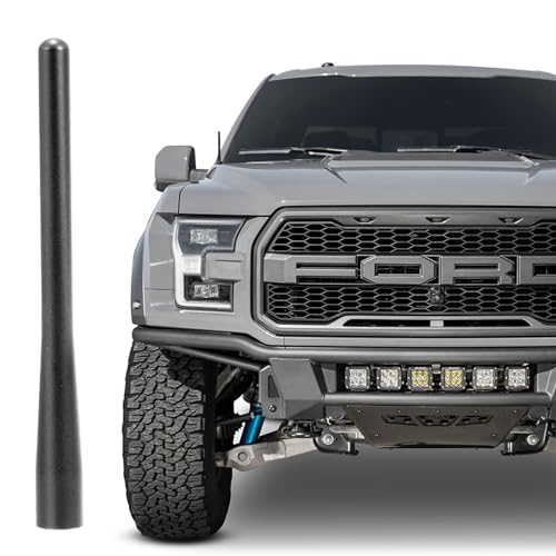 VOFONO 45 Inch Short Antenna for Ford F150 20092026 Aluminum Antenna F150 Accessories Ford F150 Raptor Lightning 20172026 F250 F350 Pickup Truck Replacement Antenna - Image 1