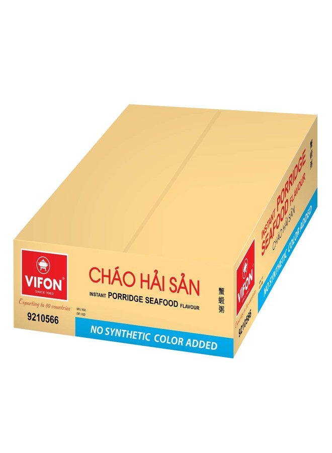VIFON Instant Porridge Seafood Flavour 50gr, 1 CARTON = 50 BAGS, USFDA, 50 bags x 1.75 Oz (50g) - Image 4