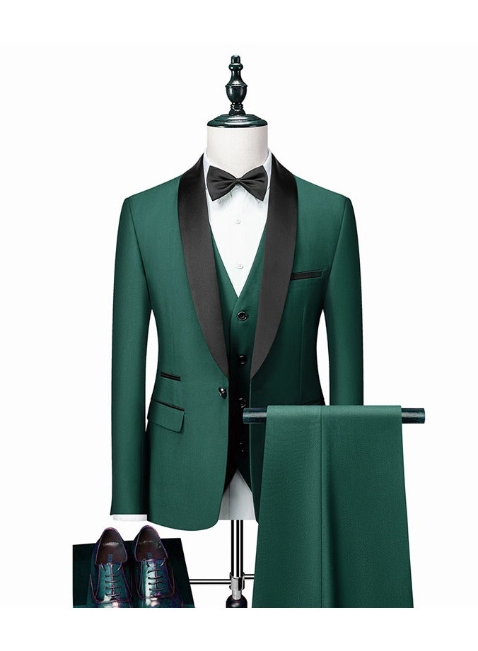 Shougu New Slim Fit Suit Set With Three Pieces - Image 1