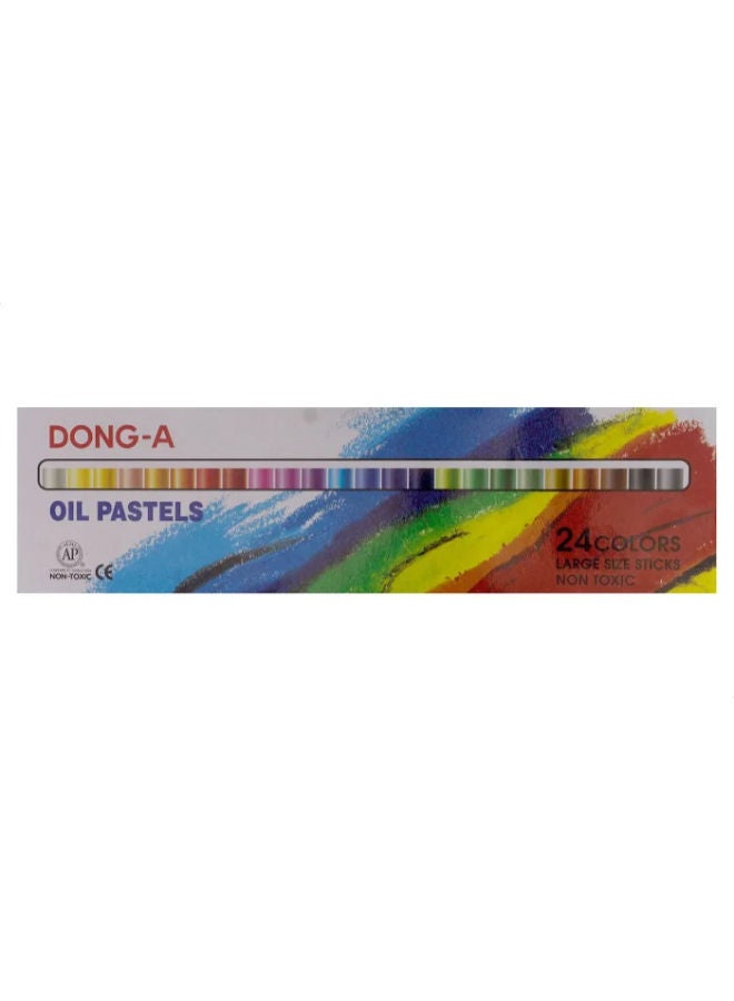 Dong-A Set Of 24 Oil Pastel Colors
