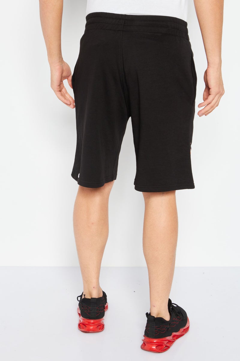 NEW ERA Men Sportswear Fit Training Shorts, Black - Image 4