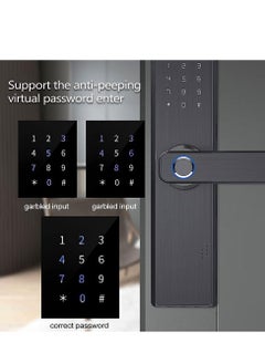 Arabest Smart Door Lock Digital Electronic Wi-Fi APP Password Door Lock Intelligent Biometric Fingerprint Door Locks Digital Keyless Home  - Image 4