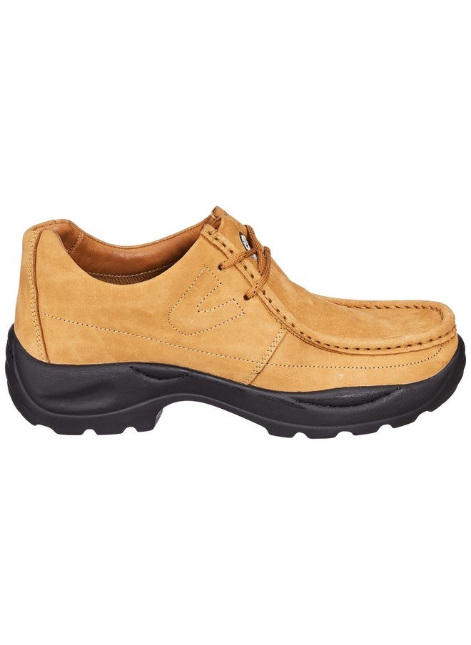 WOODLAND - Woodland Mens G 4035ONW Camel Casual Shoe - 8 UK (42 EU) (G 4035ONW) - Image 1