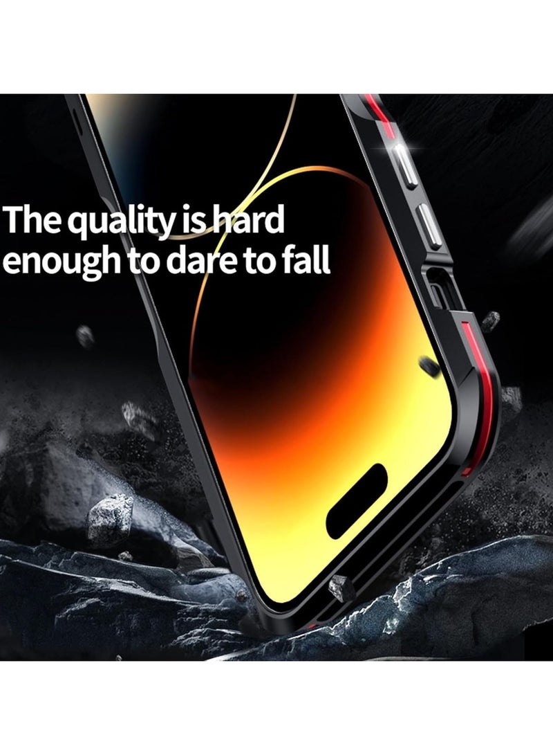 عام "غطاء متوافق مع iPhone 16e 2025 - إطار ألومنيوم معدني مع ممتص صدمات، تصميم أنيق مبرد ورفيع" - Image 4