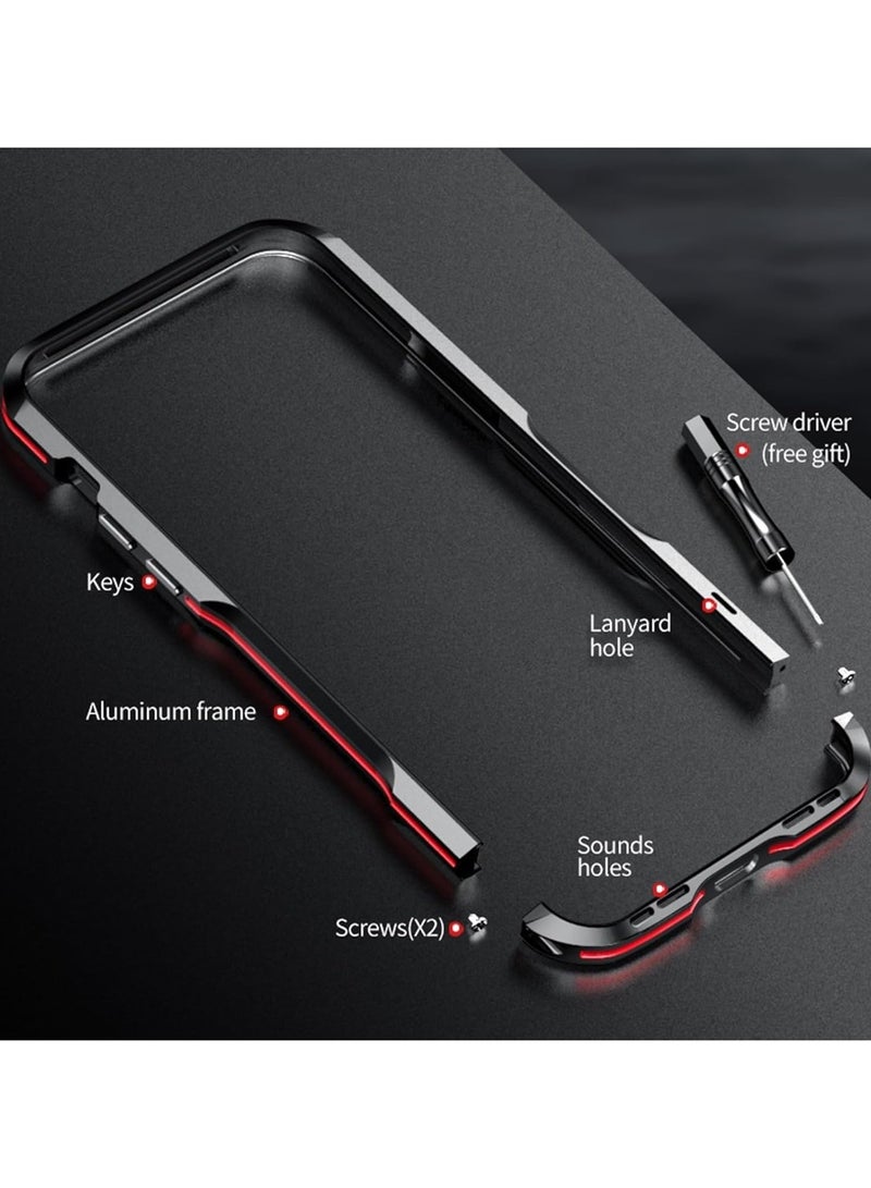 عام "غطاء متوافق مع iPhone 16e 2025 - إطار ألومنيوم معدني مع ممتص صدمات، تصميم أنيق مبرد ورفيع" - Image 2