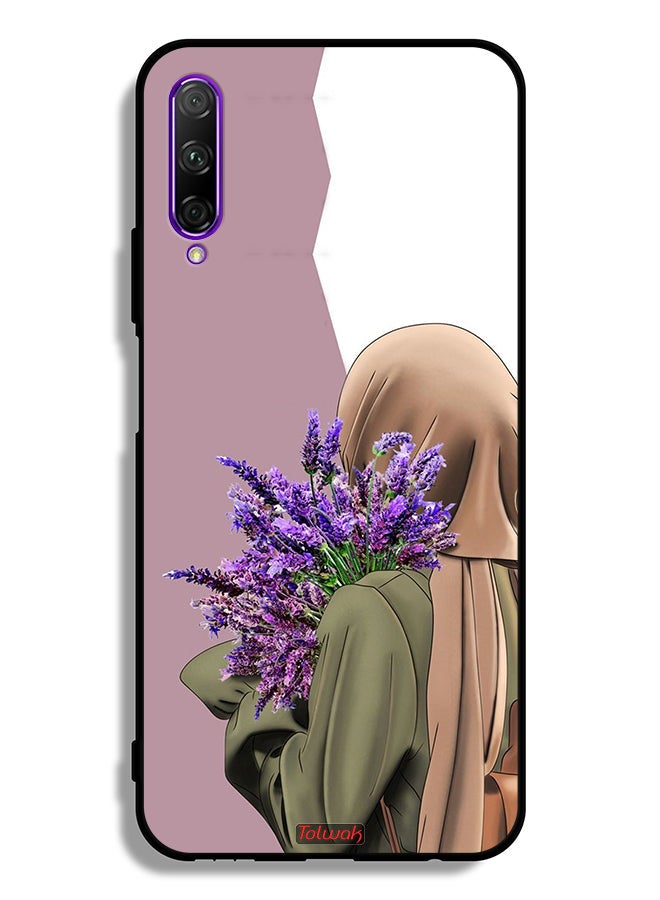 Tolwak Honor 9X Pro Protective Case Cover Holding Flower - Image 2