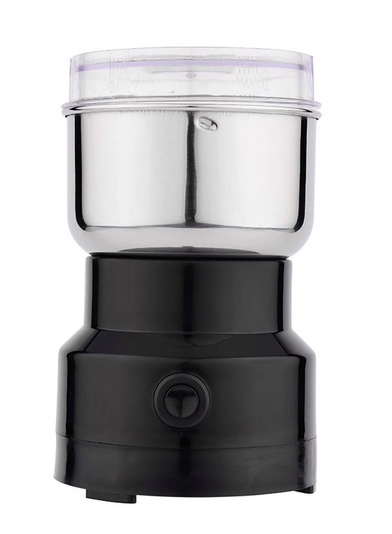 DubaiGallery Electric Spice & Coffee Grinder,Stainless Steel Powder Machine Grinder with Large Grinding Capacity and HD Motor also for Spices Herbs, Nuts, Grains Black - Image 1