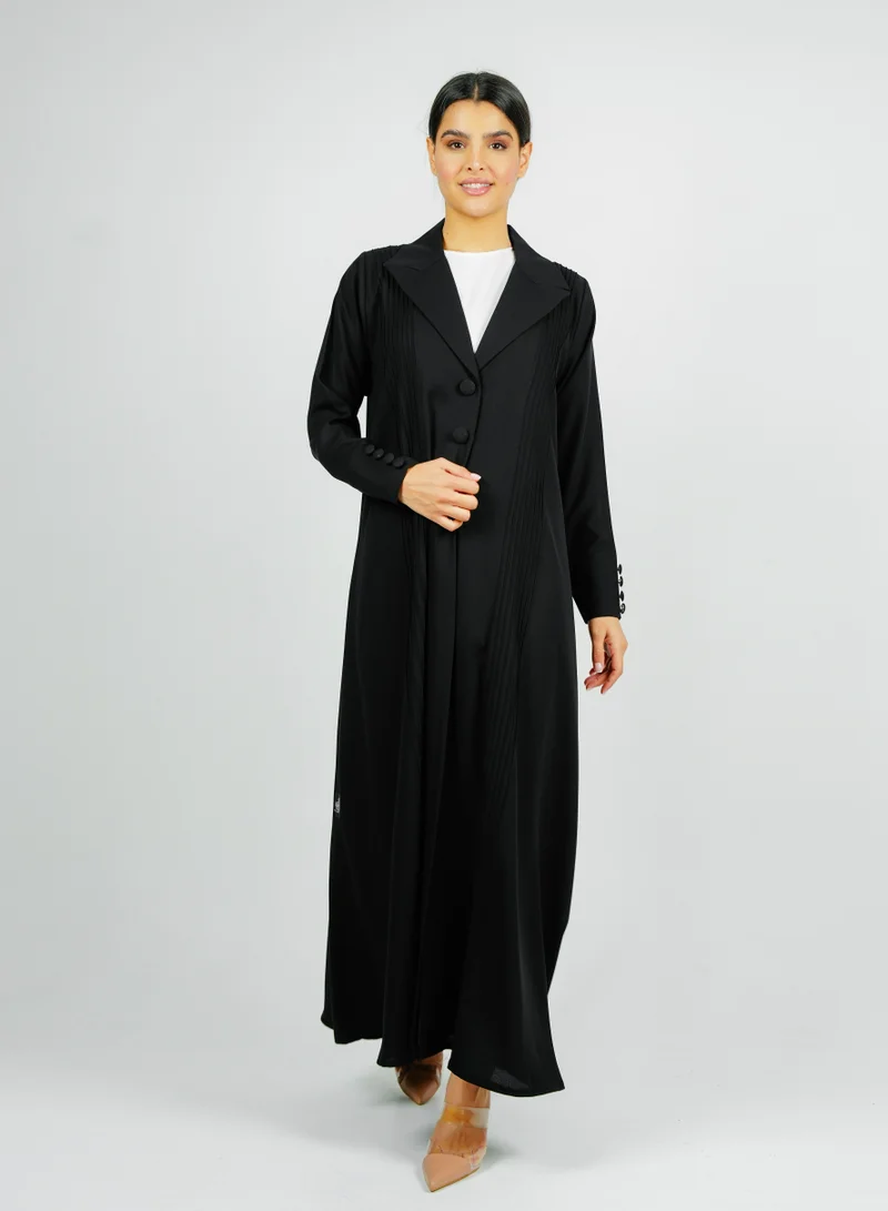 Rosette Abaya  Stylish abaya with  button style for Women | Best Price UAE