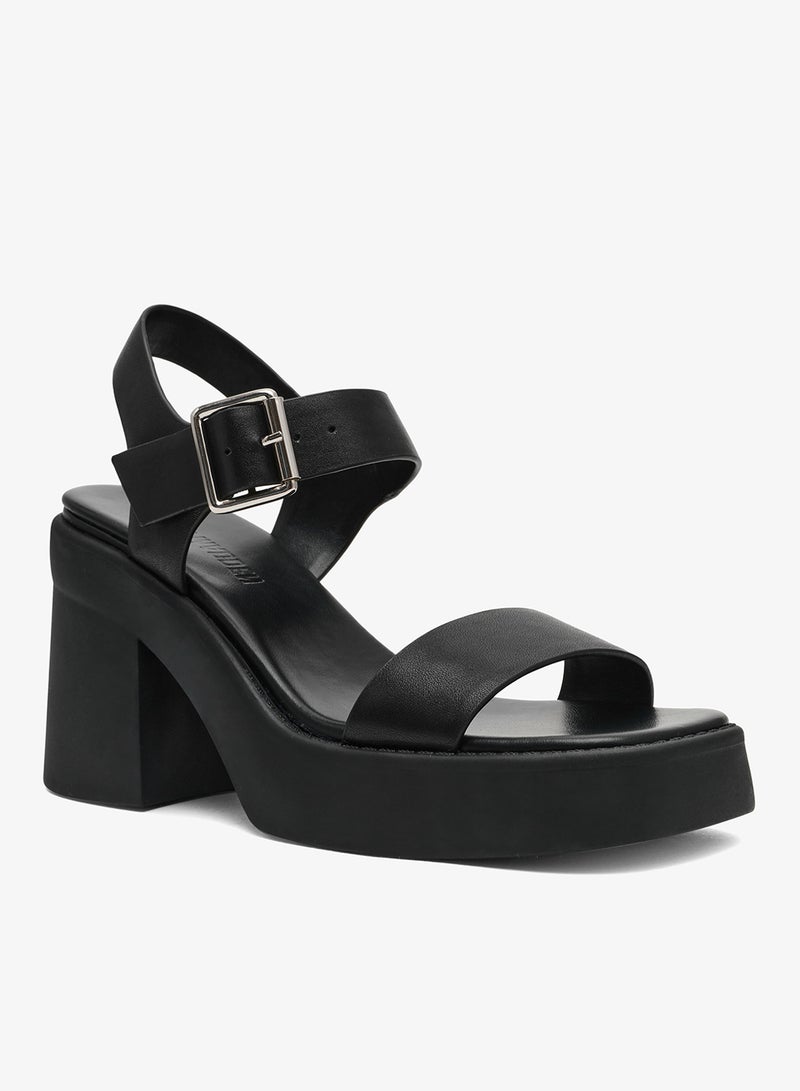 STEVE MADDEN KANDRA Ankle Strap Block Heel Sandals - Image 3
