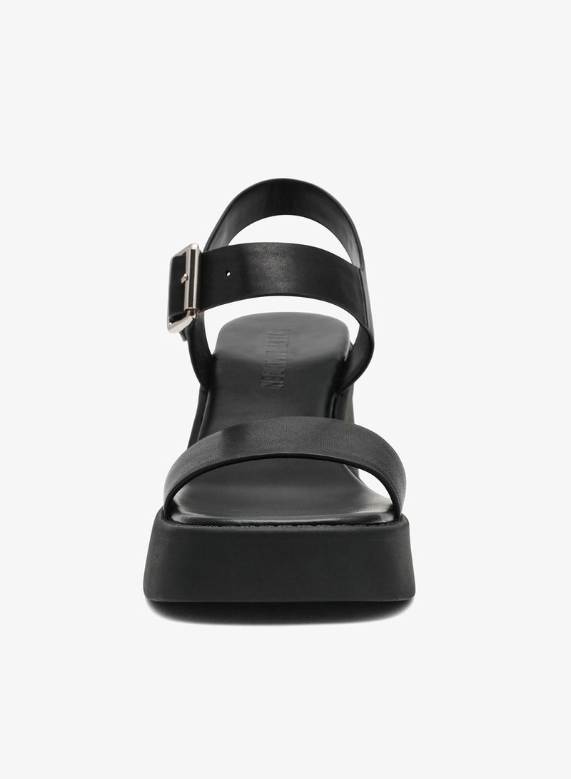 STEVE MADDEN KANDRA Ankle Strap Block Heel Sandals - Image 4