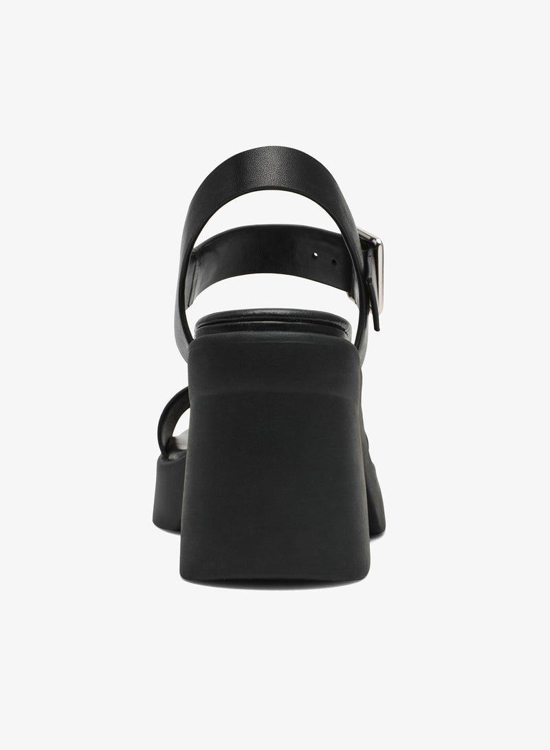 STEVE MADDEN KANDRA Ankle Strap Block Heel Sandals - Image 2