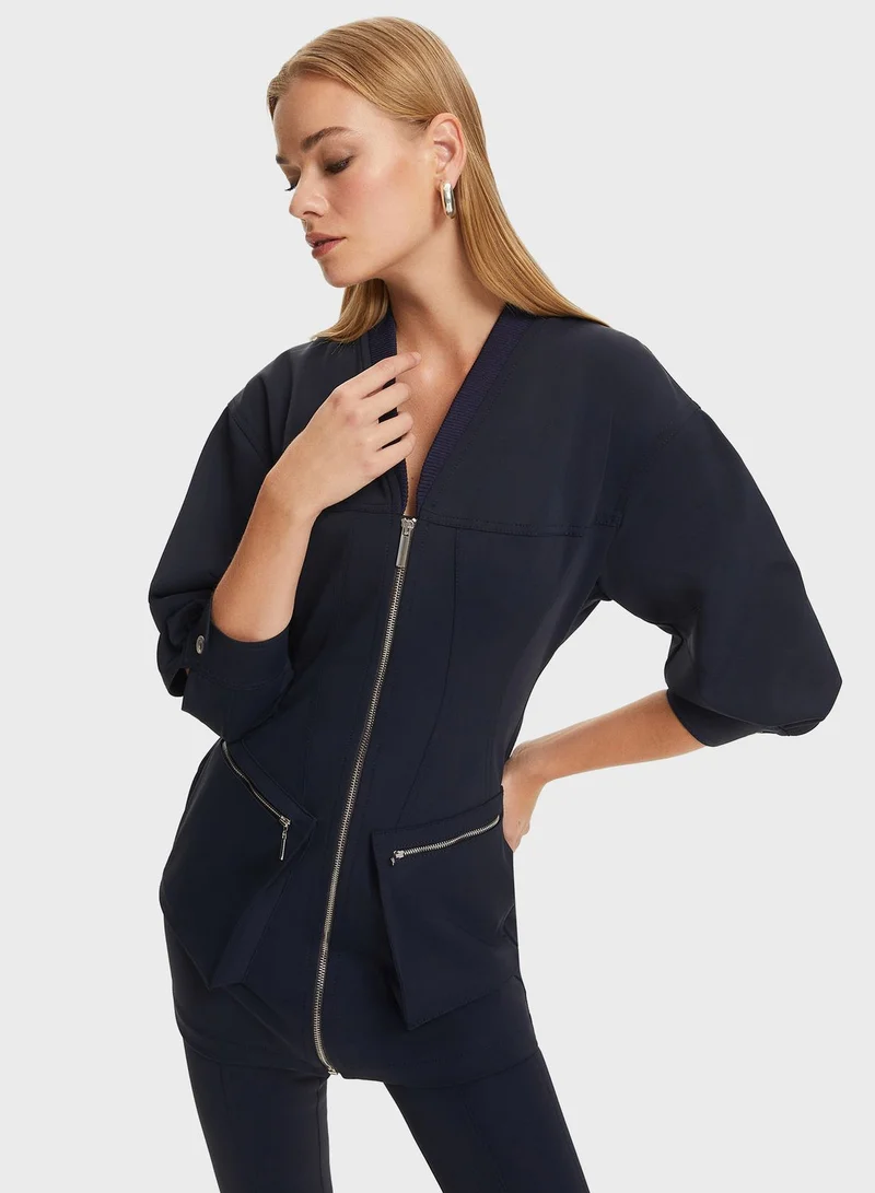 Nocturne Zip Detail Jacket