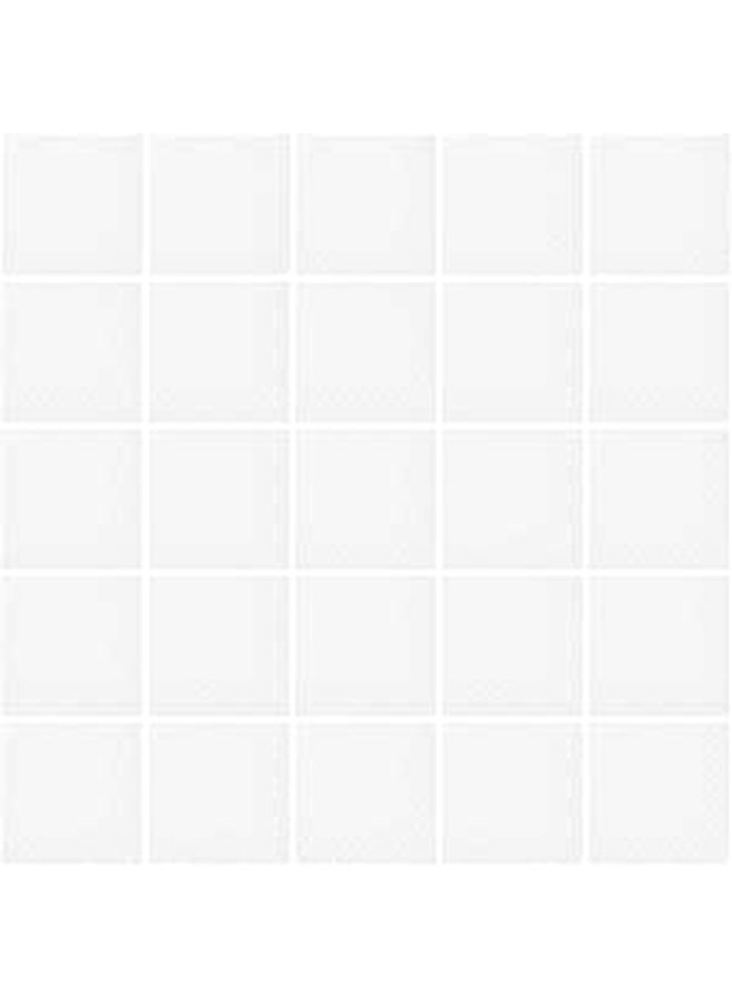 50 Pack Disposable Scalloped Paper Napkins For Wedding Party Event Home Use - Image 1