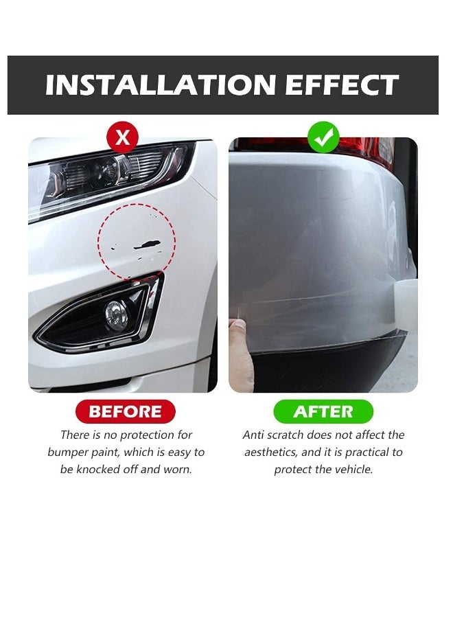 Car Door Edge Guard Clear Universal Door Sill Guard Car Door Trim Edge Guard Protection Film Anti-Collision Fits for Most Car (33Ft x 1.2In, Transparent) - Image 5