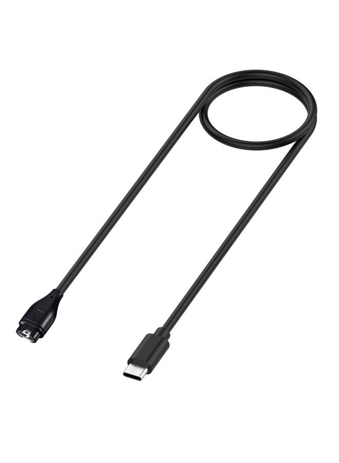 Disscool Replacement Charging Dock Cable Compatible with Garmin Forerunner 265S/265/965, Type C Cable Charger Stand Smart Watch Accessories(1M) - Image 2