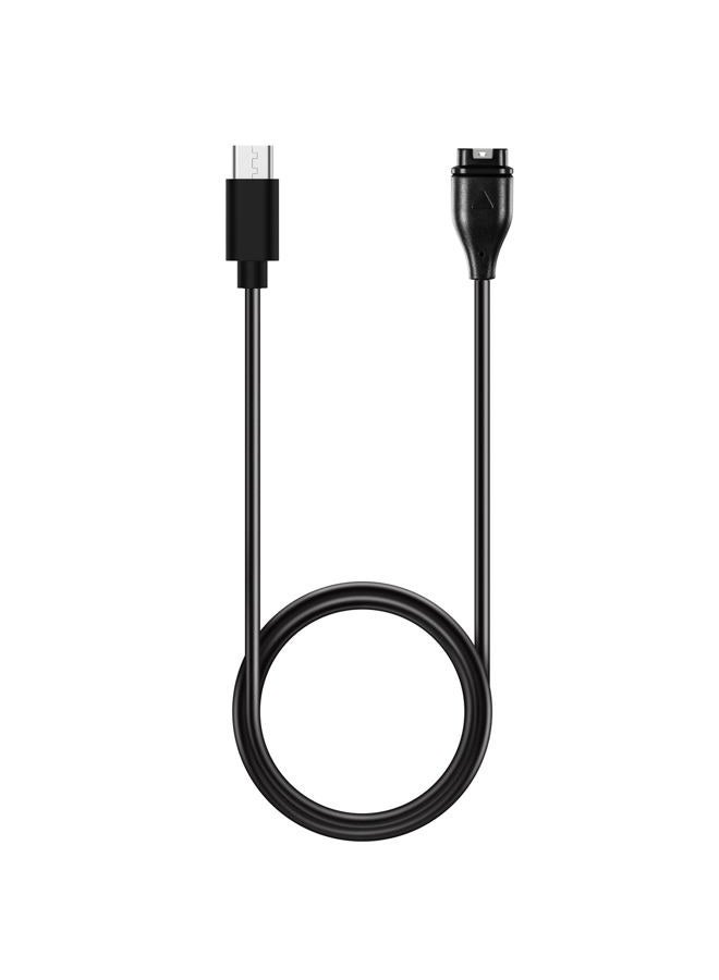 Disscool Replacement Charging Dock Cable Compatible with Garmin Forerunner 265S/265/965, Type C Cable Charger Stand Smart Watch Accessories(1M) - Image 4