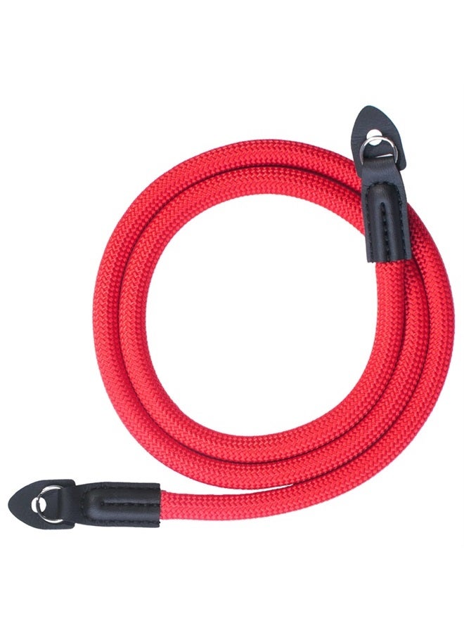 VKO Camera Strap Rope Compatible with Sony Canon Nikon Fuji DSLR SLR Mirrorless Camera Rope Strap 100cm Red - Image 1