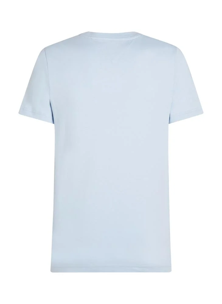 TOMMY HILFIGER Slim T-Shirt With Embroidered Logo