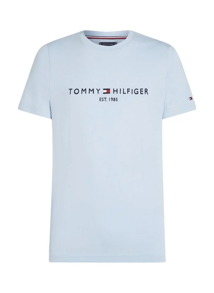 TOMMY HILFIGER Slim T-Shirt With Embroidered Logo