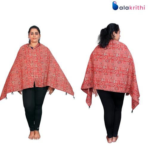 Balakrithi Breastfeeding Feeding Shawl | Feeding Covers | Nursing Covers for Feeding Mom|Apron for Mom |Multi Use - Image 2