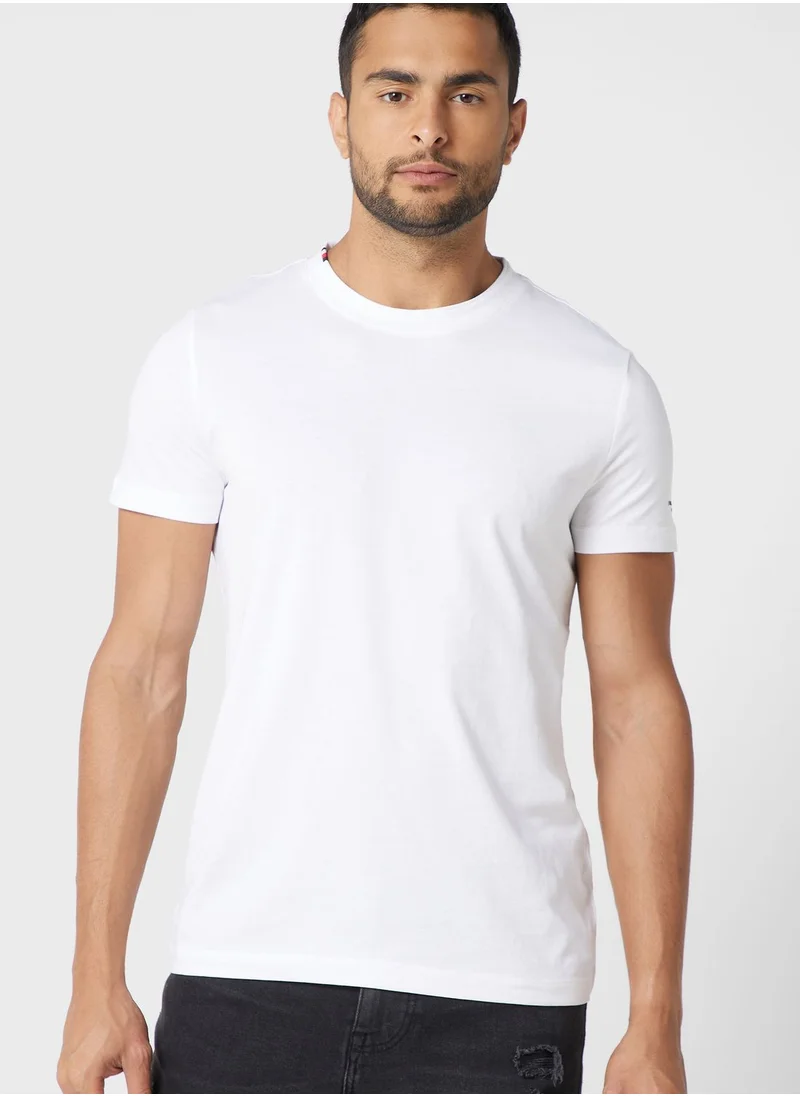 TOMMY HILFIGER Logo Crew Neck T-Shirt