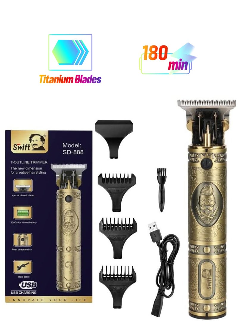 Swift Rechargeable Professional Beard And Hair Trimmer  - Image 1