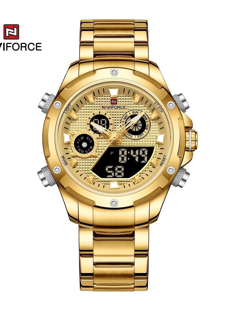 Naviforce Watch For Men NF9217 G/G