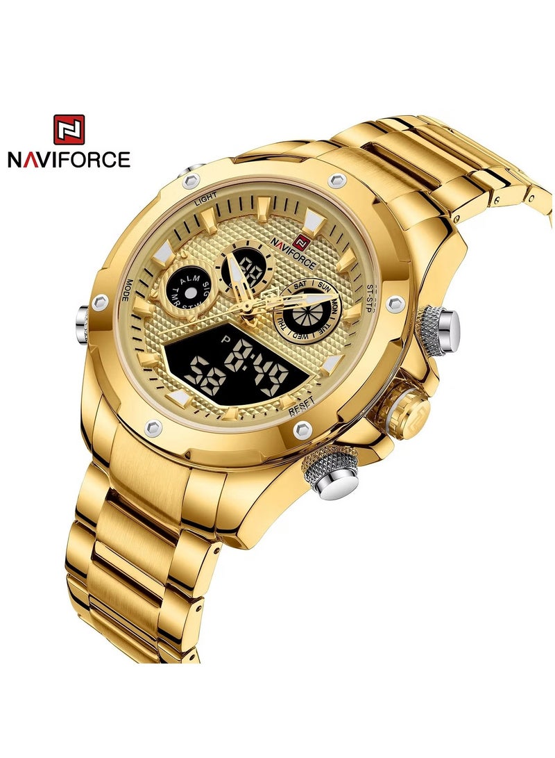 Naviforce Watch For Men NF9217 G/G