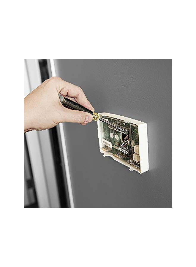 Klein Tools 32581 4 In 1 Electronics Screwdriver Set With Precision Machines Bits: 2 Slotted 2 Phillips And Cushion Grip Handles 4 Piece - Image 4