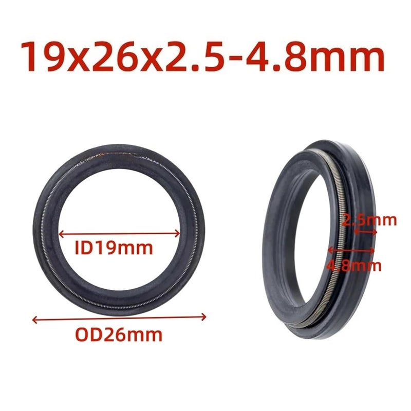 Oil Seal ID 19-20mm(19x26x2.5-4.8mm) - Image 2