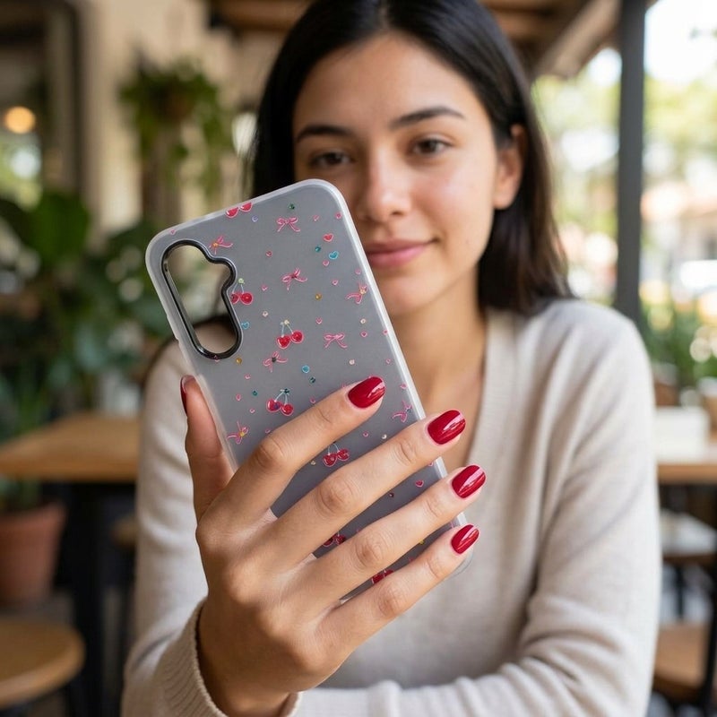 Samsung Galaxy A15 back cover for those who love innovation and distinction; shockproof and scratch-resistant. - Image 3