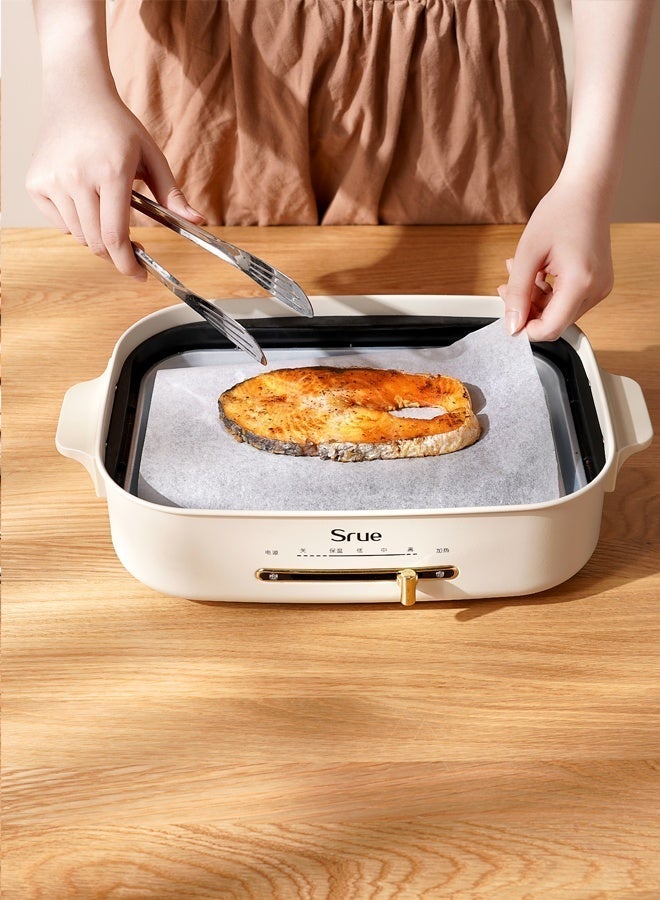 Parchment Paper Baking Paper 10m×30cm, Non-Stick Silicone Coated, Oil & Water Proof, Chlorine-Free, for Oven Air Fryer Bread Pastries Cupcake - Image 4