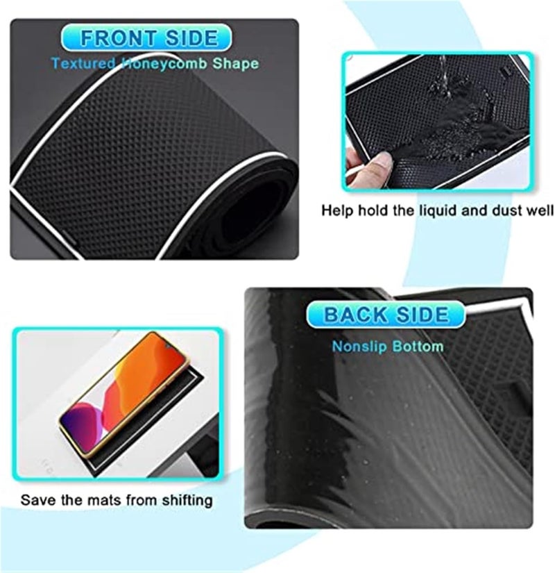 QASULER Non-Slip Rubber Mats for Hyundai Ioniq 5 - Image 5