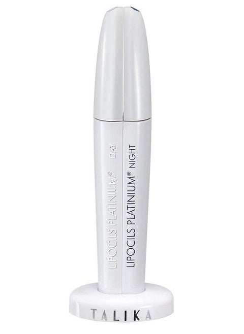 Lipocils Platinum 2x 8.5ml - 2-in-1 Eyelash Growth Serum - Day and Night Double Serum Treatment - Boosts Growth, Density & Pigmentation