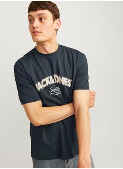 JACK & JONES Logo Print Crew Neck T-Shirt  - Image 1