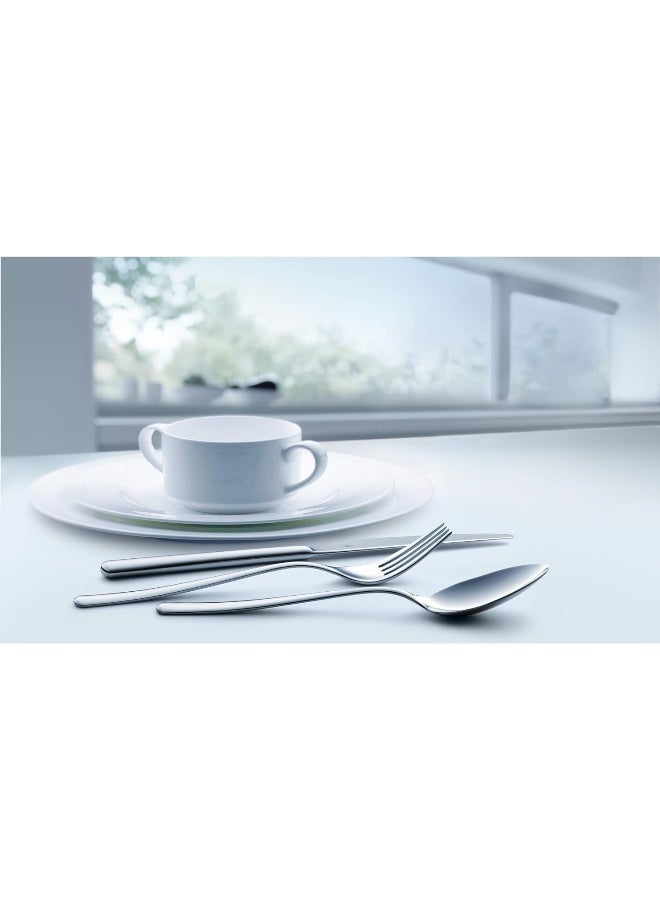 WMF ملعقة صغيرة بوسطن من كرومارغان ستانلس ستيل 18/10 مصقولة، فضي، 13 × 3 × 1 سم - Image 1