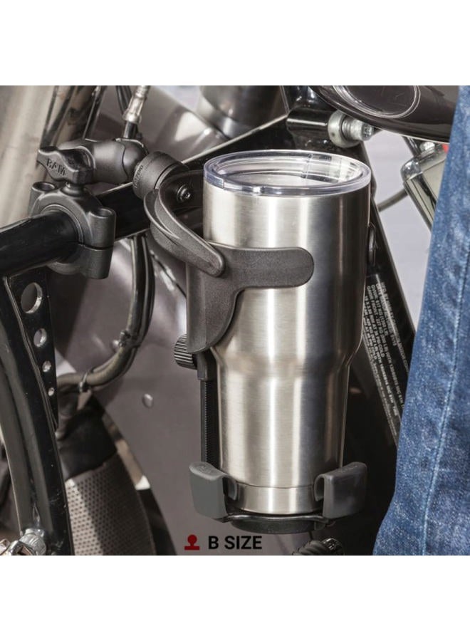 RAM Mounts RAM-B-408-112-15U RAM Torque 1 1/8" - 1 1/2" Diameter Handlebar Base w/ 1" Ball - Image 5