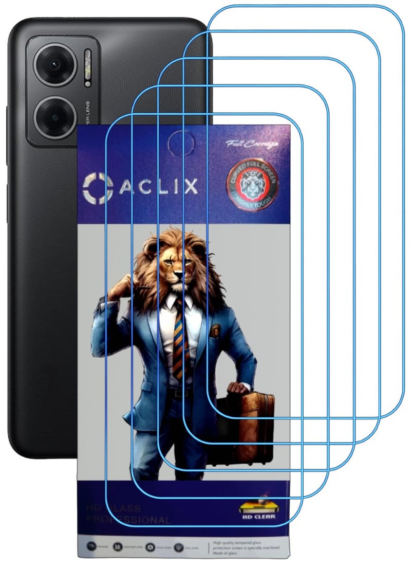 أكاليكس 5 قطع، حماية شاشة،  لهاتف  شاومي ريدمي نوت 11E ، جودة ممتازة. - Image 1