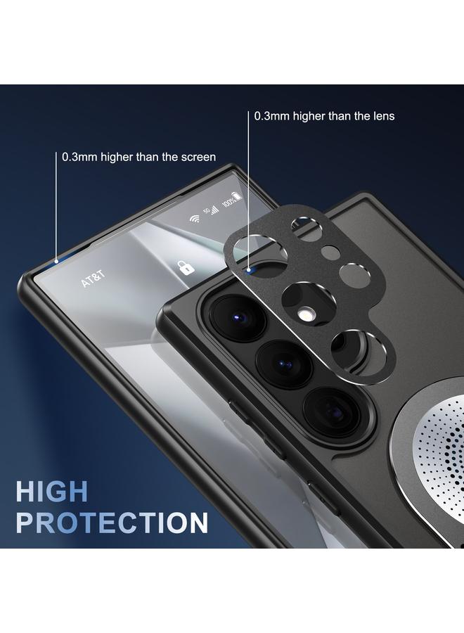 اس-توب جراب لهاتف Samsung Galaxy S23 Ultra 5G مع حامل MagSafe للعلاج بالروائح وتبديد الحرارة - Image 4