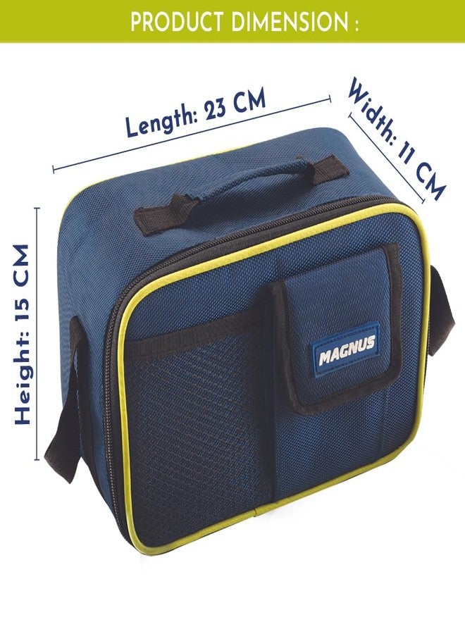 Magnus Lunch Box for Office Use | Hybrid 5 Prime Stainless Steel Tiffin Box for Men | Leak-Proof & Airtight Containers Tiffin Box for Women | Ideal for Office, School & Travel - Image 3