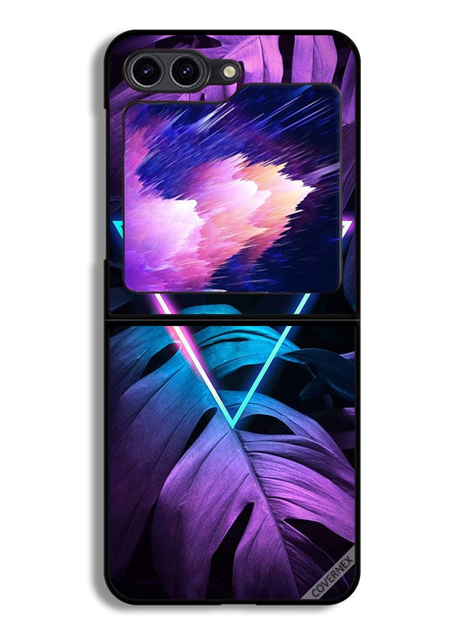 Covernex Samsung Galaxy Z Flip6 Protective Case Cover Lighting Triangle  - Image 1