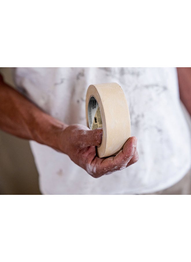 3M Scotch - Scotch Basic Masking Tape, 24mm x 50m. 3 rolls/pack - Image 1