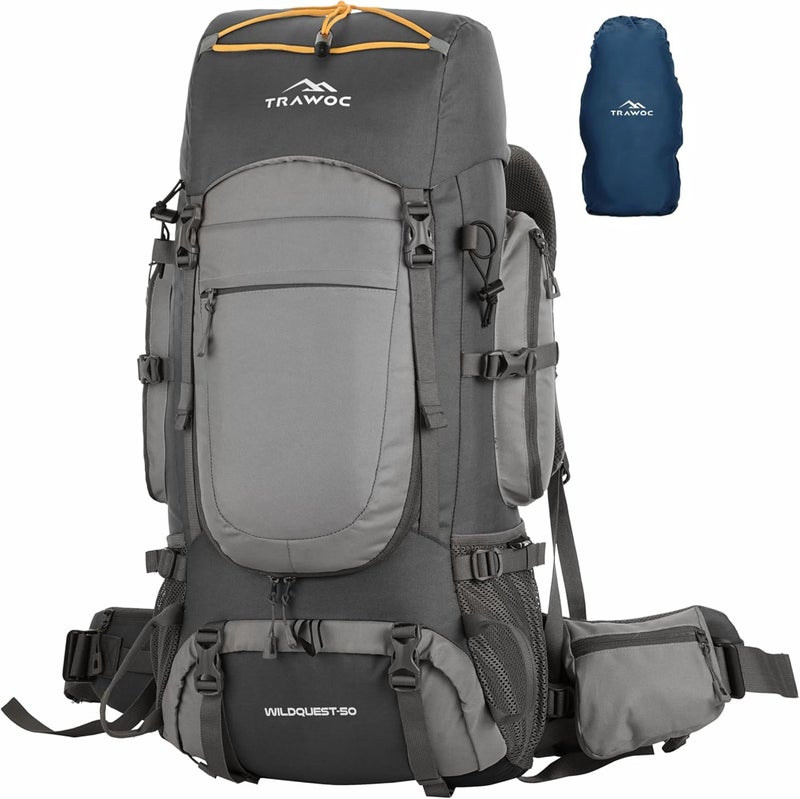 TRAWOC WILDQUEST 50L Travel Backpack - Image 1