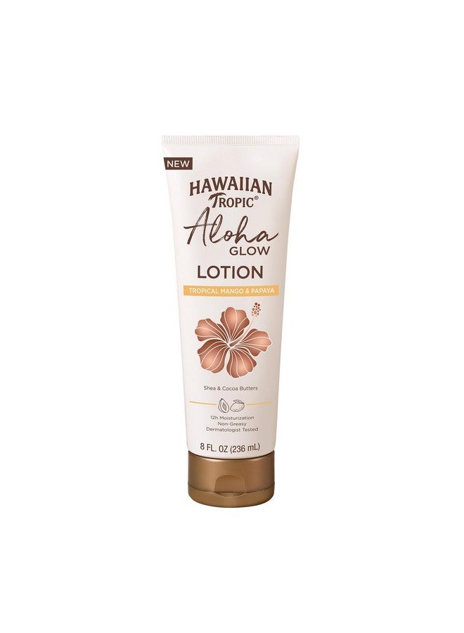 Hawaiian Tropic Aloha Glow Lotion, 8oz | Tan Extender Lotion, After Sun Tan Extender, After Sun Care with Shea Butter & Cocoa Butter, Hawaiian Tropic Body Moisturizer, Body Cream for Women, 8 fl oz - Image 1
