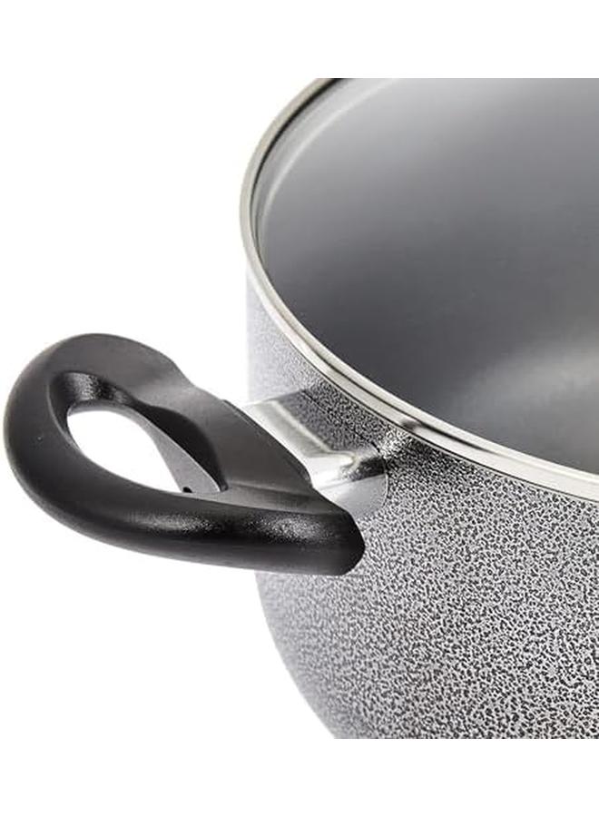 Sweet Home Cooking Set Non Stick Non Stick Casserole With Lid Cookware Set Cooking Pot Kadai Biryani Stew Stock Pot Dishwasher Safe Nonstick Coating Induction Compatible - Image 4
