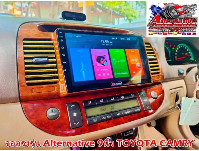 4k MRC 9 inch android car screen for toyota camry model 2002 to 2006 with applecarplay android auto reverse camera - Image 5