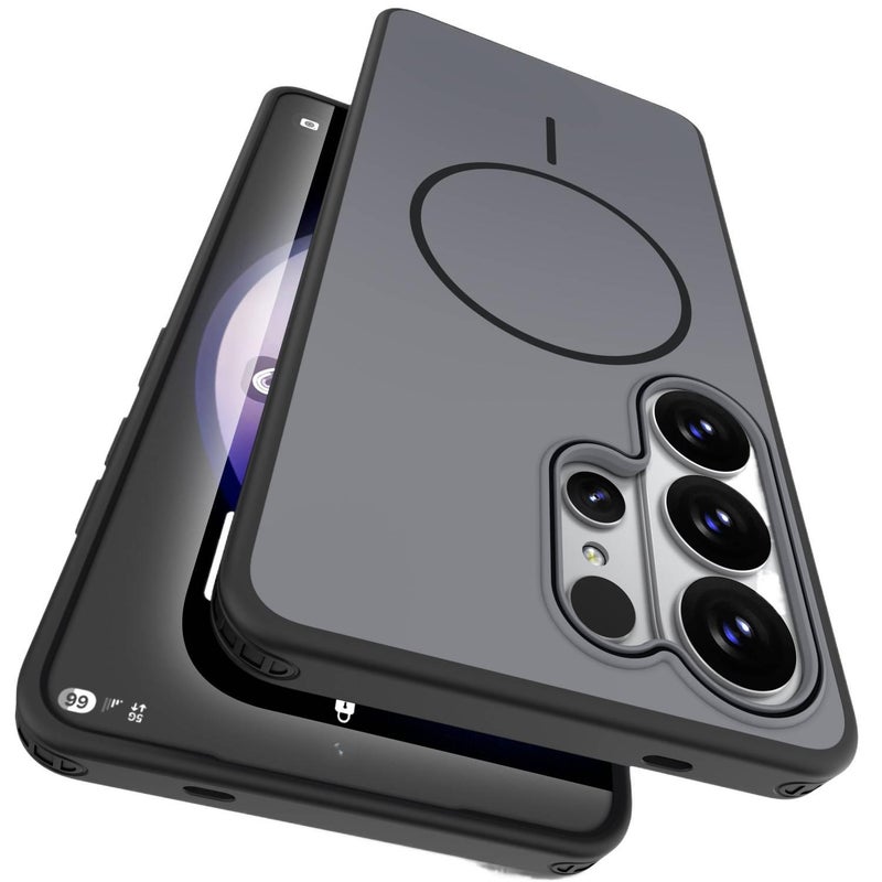 MagSafe Case | Drop Protection | Skin-Friendly Texture | Shockproof Cover for Samsung S25 Ultra / Samsung S25 - Image 2
