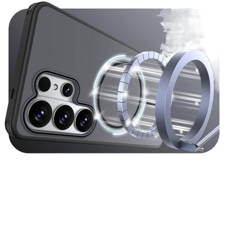 MagSafe Case | Drop Protection | Skin-Friendly Texture | Shockproof Cover for Samsung S25 Ultra / Samsung S25 - Image 3